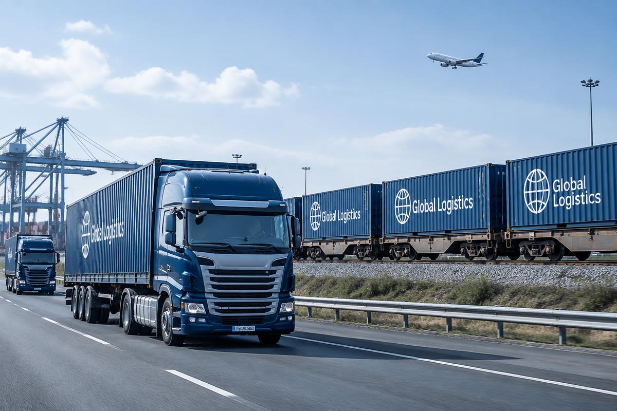 Freight trucks & trains